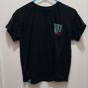 Black blue and red dutchbros tee